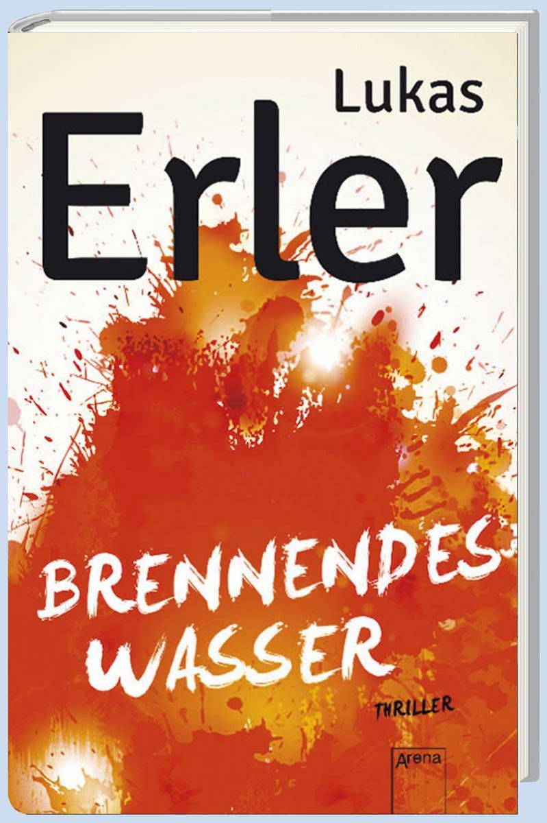 Cover Lukas Erler: Brennendes Wasser
