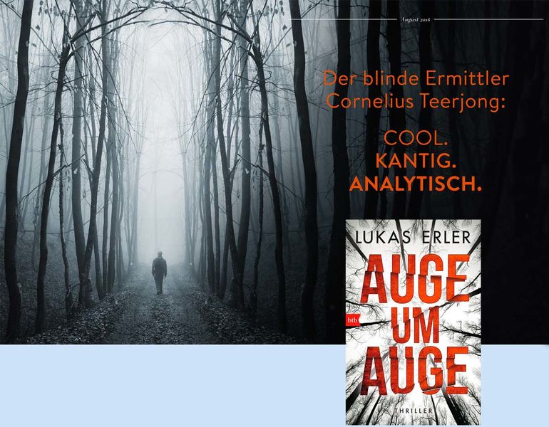 Vorschauseite Lukas Erler "Auge um Auge"